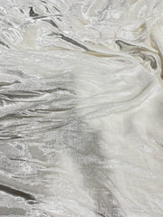 White Dyeable Viscose Velvet Fabric