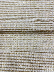 (Pre Cut 2.5Meter) Embroidery With Gold Sequins Pure Georgette Fabric